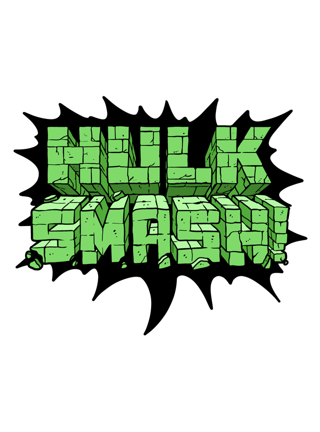 Image of Hulk Smash (Gamma Powered Sticker) by Clay Graham