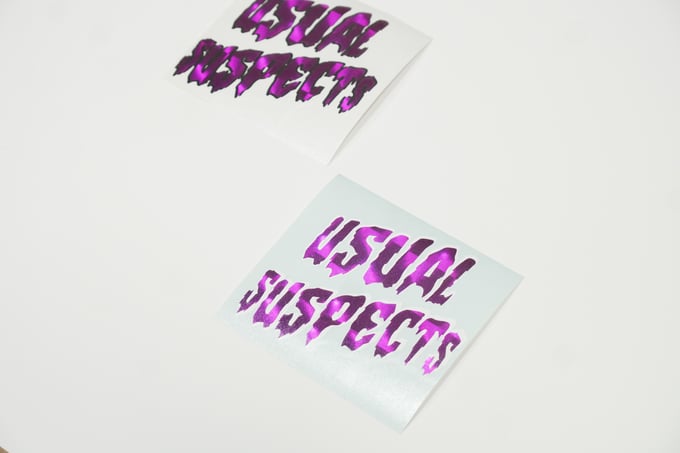 Image of Chromatic Pink Premium Suspects Decal