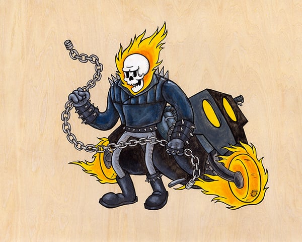 Image of Ghost Rider print 