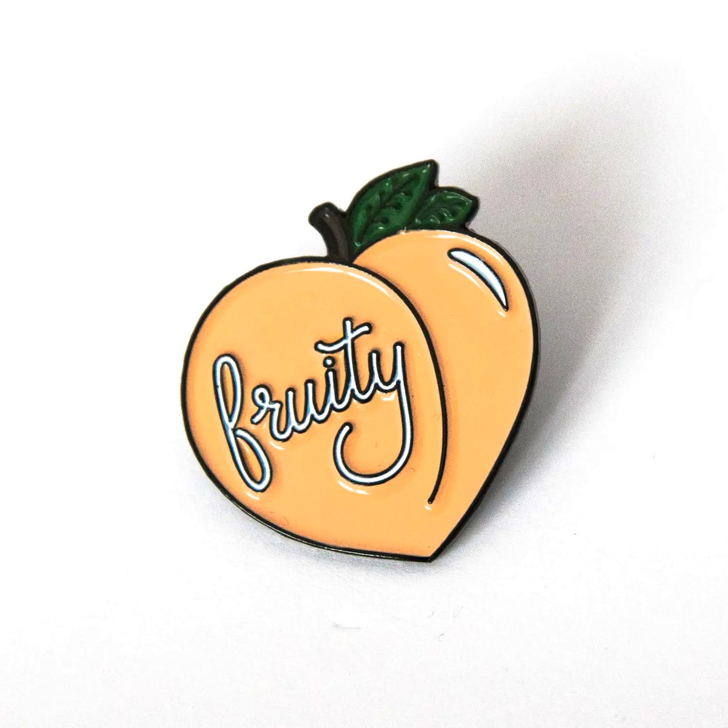 Image of Fruity Peach Pin by Bang-Up Betty