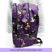 Image 2 of Handmade Purple Halloween Ita-bag Backpack