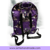 Image 3 of Handmade Purple Halloween Ita-bag Backpack