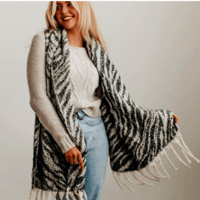 Image 1 of Zebra Scarf