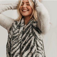 Image 2 of Zebra Scarf