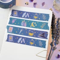 Image 2 of witchy foil washi tape