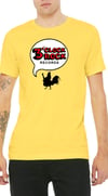 3 O’Clock Rock Records Yellow Rooster Bella Canvas T Shirt