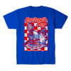 TOSHIYUKI SAKUDA-PSYCHOPATH BURGER SHIRT (BLUE)