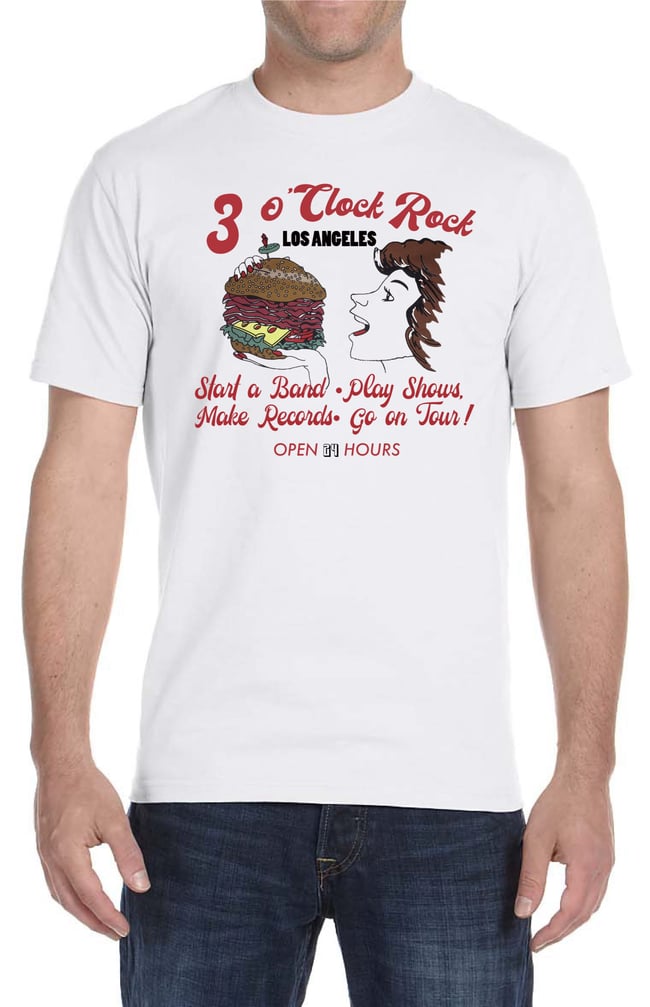 3 O’Clock Rock Deli Bella Canvas T Shirt