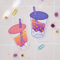 Image 1 of dusk & dawn bubble tea stickers 