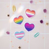 mini lgbt hearts stickers