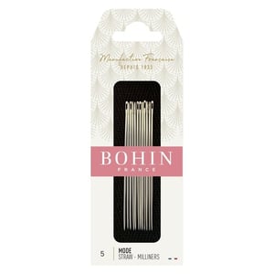 Image of Bohin Milliners Needles 3 Sizes Plus Variety Pack Available