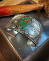 WL&A Handmade Heavy Ingot Royston Medicine Cuff - Size 7.5 in Wrist - 194 Grams