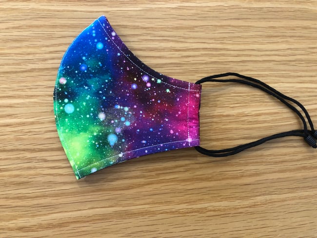 Face Mask - Rainbow Galaxy