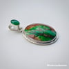 Venusian Green Chrysocolla Pendant