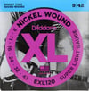 D’addario X-Light electric guitar strings; Guage: .009-.042