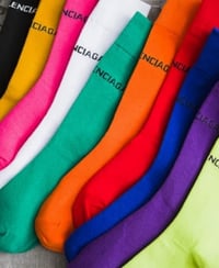 Image 2 of Over Calf Luxury Socks