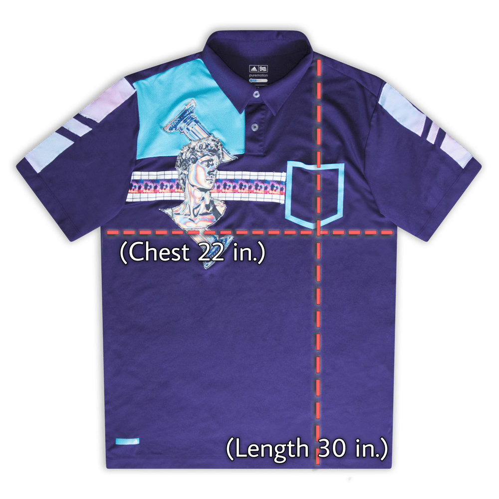 CHROMED DAVID POLO TEE