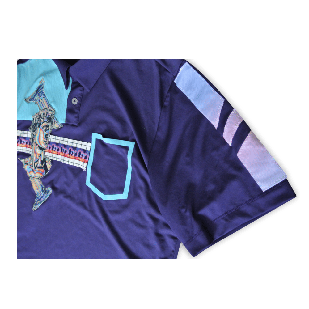 CHROMED DAVID POLO TEE