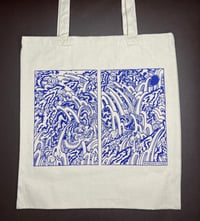 Image 1 of Tote Bag Blue