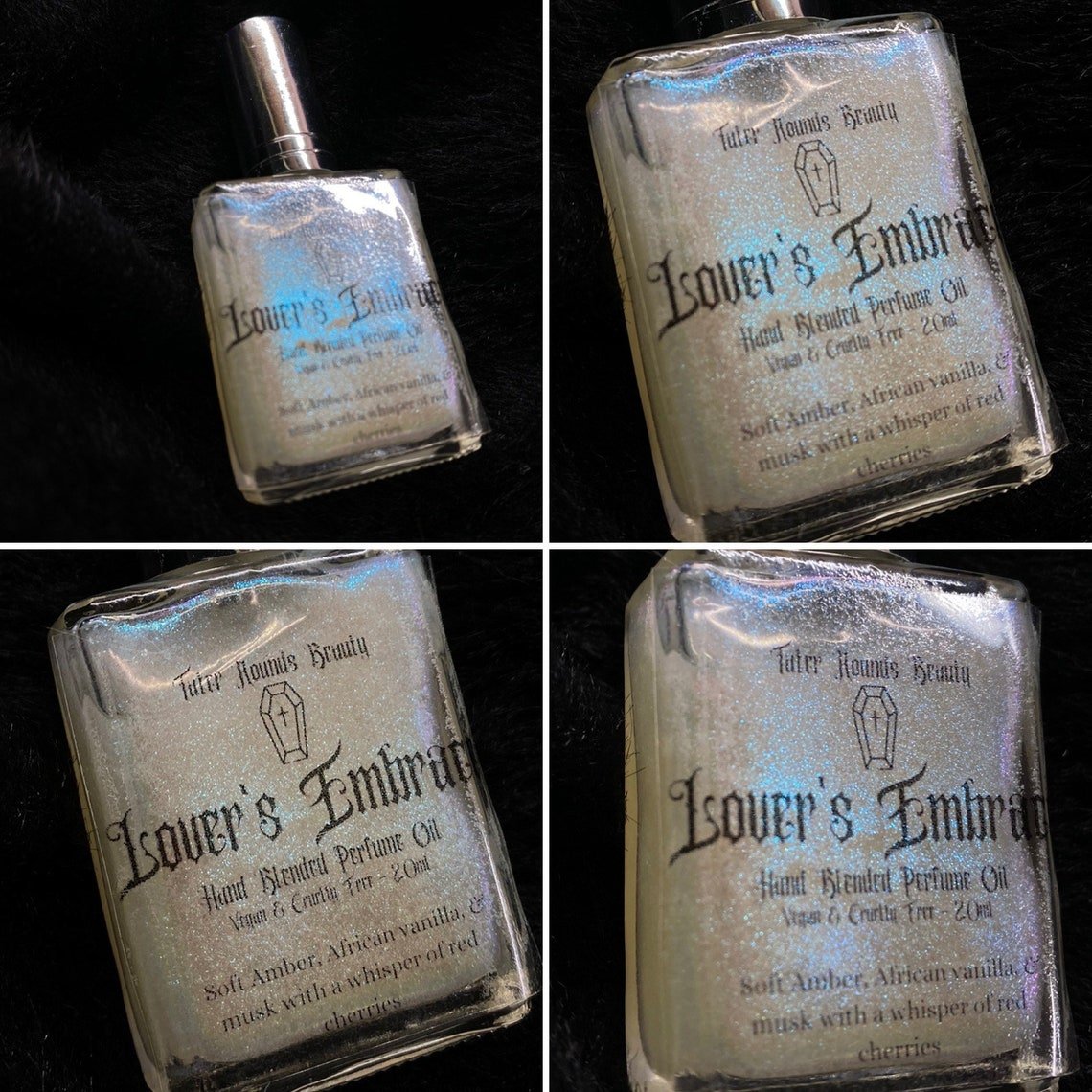 Image of Lover’s Embrace - Lux Perfume - Soft Feminine Sweet Scent - Gothic