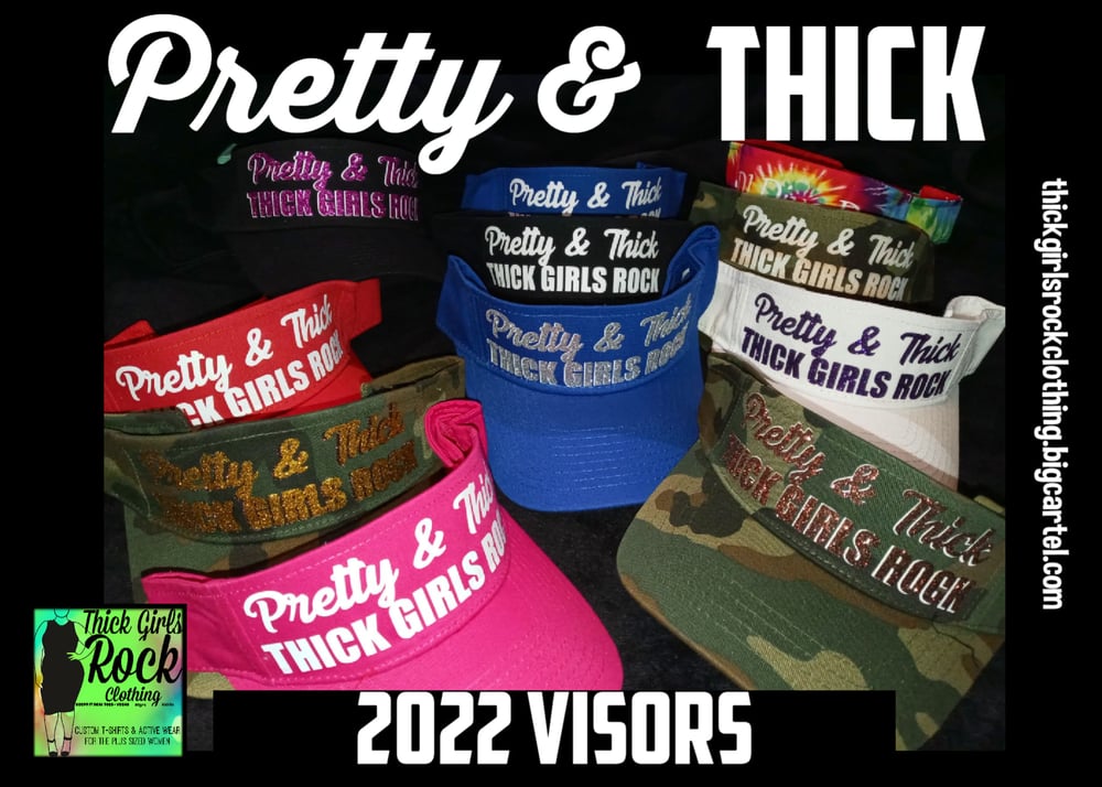 Image of 2022 PRETTY & THICK SUMMER VISORS