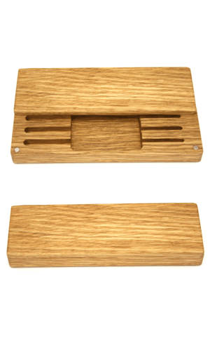 Image of  Solid Oak Dart Case Handmade in the UK 