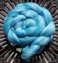 Image 4 of 4 ounces Glaciers NEW Custom Blend Combed Tops - Merino and Nylon