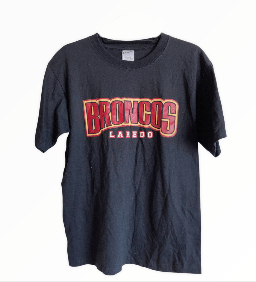 T-Shirt (Black) (2006 Edition) (Laredo Broncos)