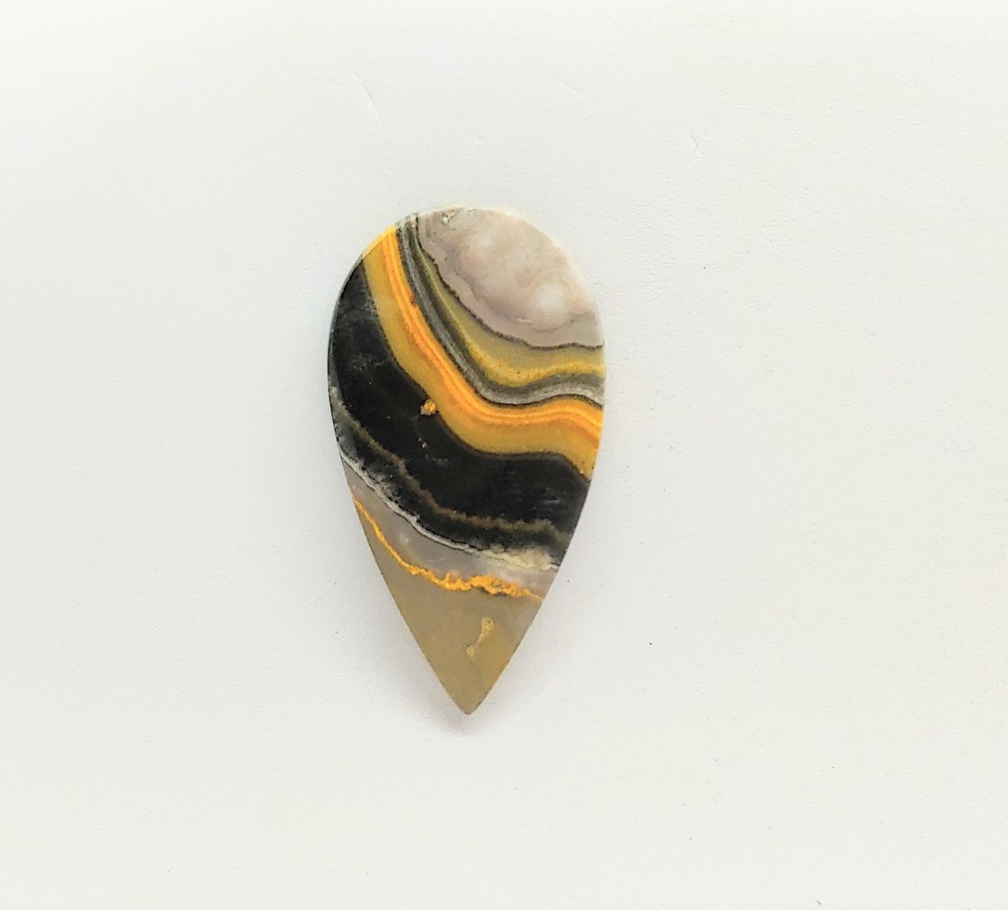 Image of Bumblebee Jasper Magnetic Pin #22-599