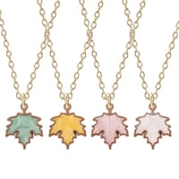 Maple Leaf Charms
