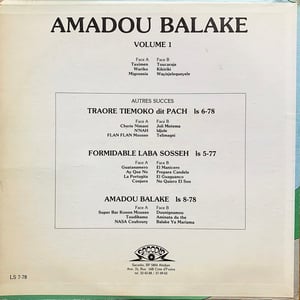 Amadou Balaké - Taximen (Sacodis ‎LS-7-78 - Ivory Coast - 1978)