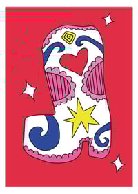 Image 1 of Funky cowboy boot 🤠 