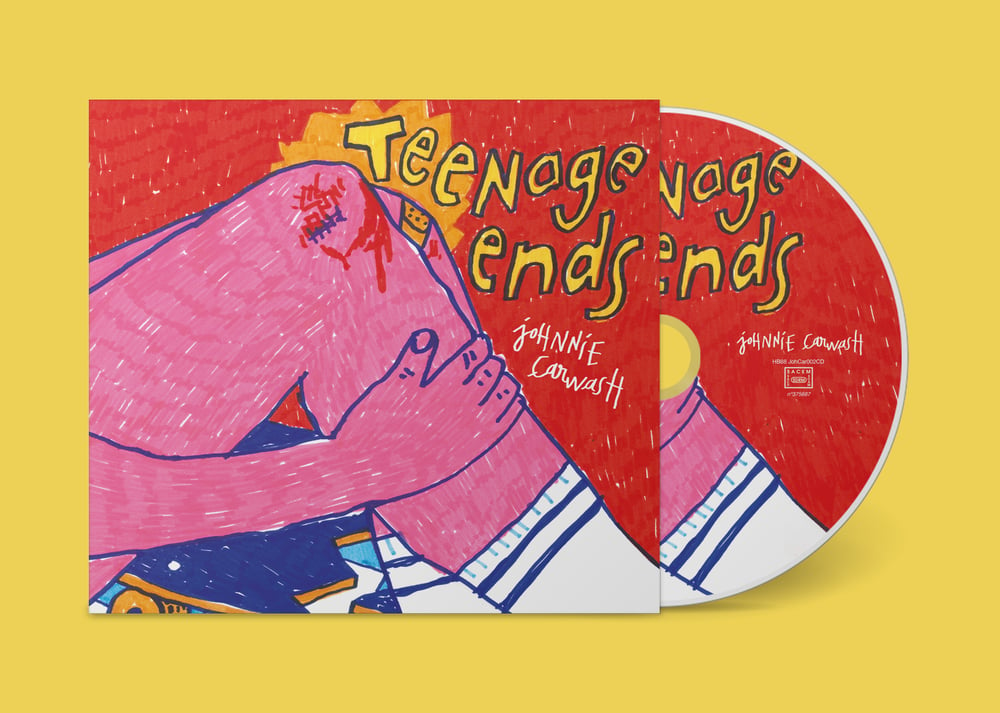 Image of JOHNNIE CARWASH - TEENAGE ENDS (LP & CD)