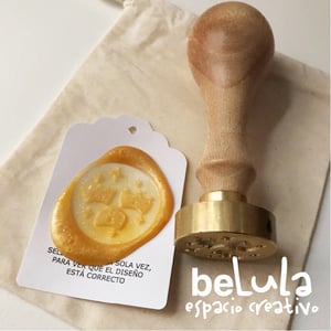 Image of Sello lacre Reyes Magos Coronas