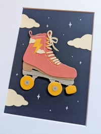 Image 3 of Cut paper roller skate