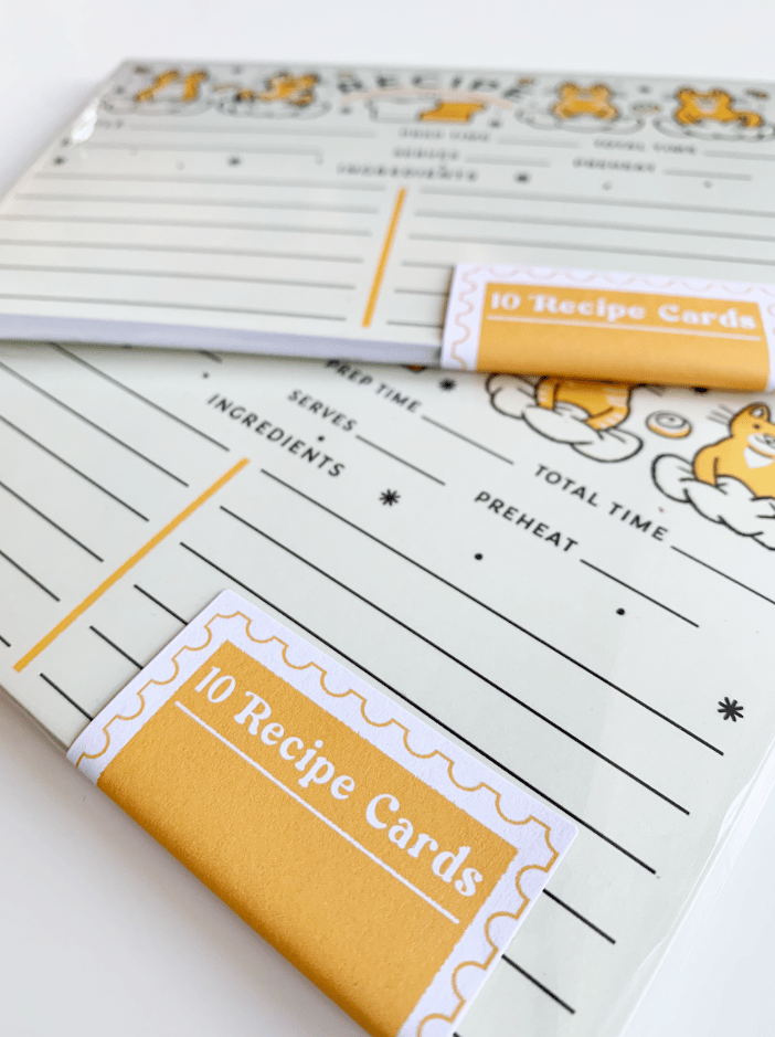 Image of Recipe Cards - Cats