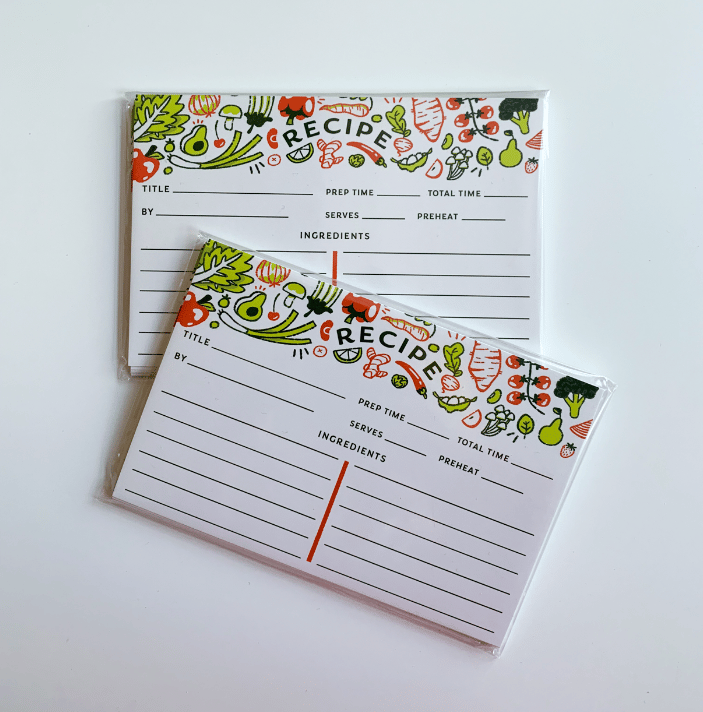 Image of Recipe Cards - Produce