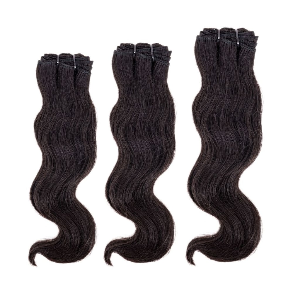 Image of Wavy Indian Hair Bundle Deals