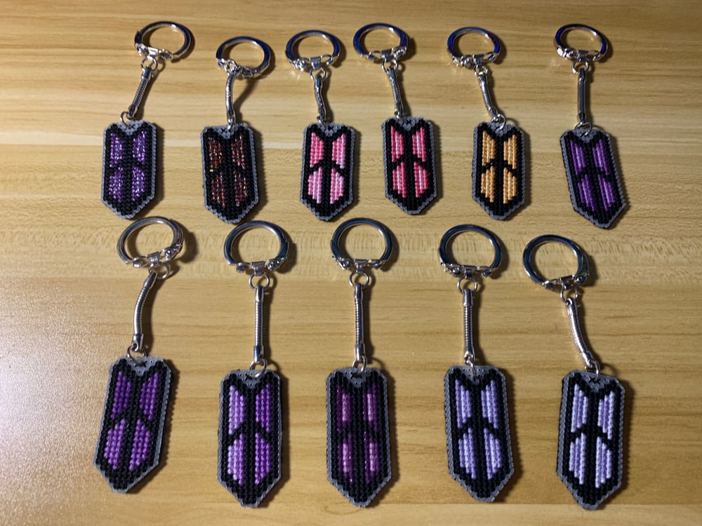 Image of Shield keychains