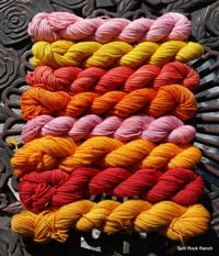 Image 3 of Sunset Mini Skein Set - 8 Skeins - Fingering/Sock 160 gm 704 yds