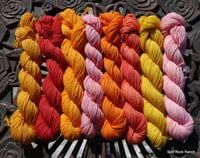 Image 2 of Sunset Mini Skein Set - 8 Skeins - Fingering/Sock 160 gm 704 yds