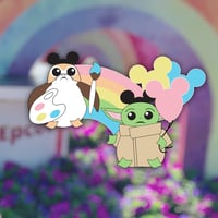 Image 3 of  Rainbow Friends Acrylic Pin