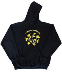 dancing flowers (Black) - Hood