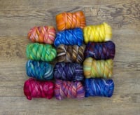 Image 1 of ON SALE Constellation Mixed Bag - 300 grams - 10.6 ounces - 12 color blends - Merino/Silk blend
