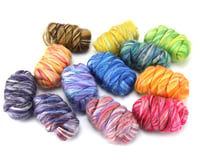 Image 2 of ON SALE Constellation Mixed Bag - 300 grams - 10.6 ounces - 12 color blends - Merino/Silk blend