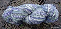 Image 3 of Easter Lily Handspun Yarn - HUGE skein - 7.93 ounces - 415 Yards - Heavy worsted