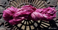 Image 2 of Sari Ribbon Yarn in Magenta - 40 yards - 95 grams