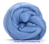 Image 1 of DREAM - Merino Combed Top - 4 ounces to Spin, Felt, Blend
