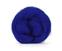 Image 2 of SAPPHIRE - Merino Combed Top - 4 ounces to Spin, Felt, Blend