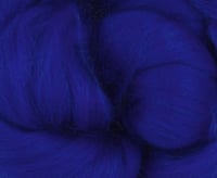 Image 3 of SAPPHIRE - Merino Combed Top - 4 ounces to Spin, Felt, Blend